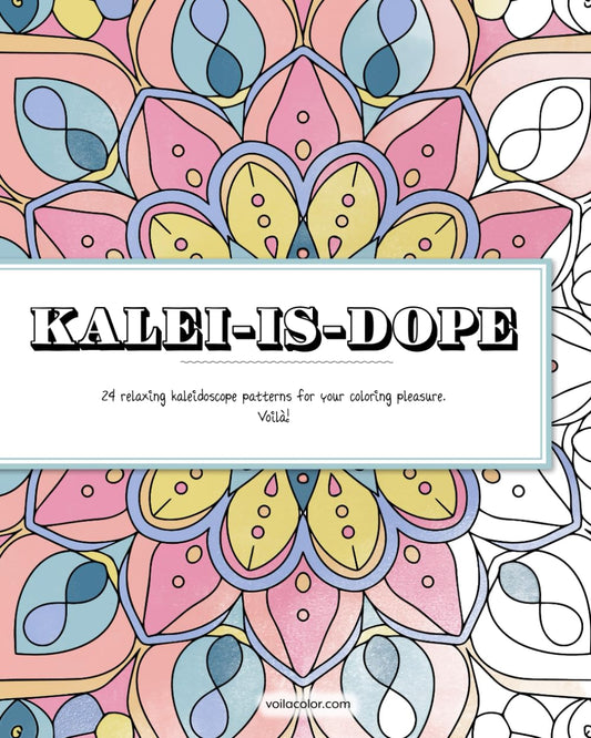 Kalei-is-Dope Coloring book